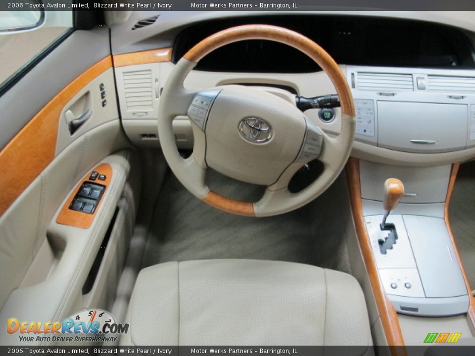2006 Toyota Avalon Limited Blizzard White Pearl / Ivory Photo #25