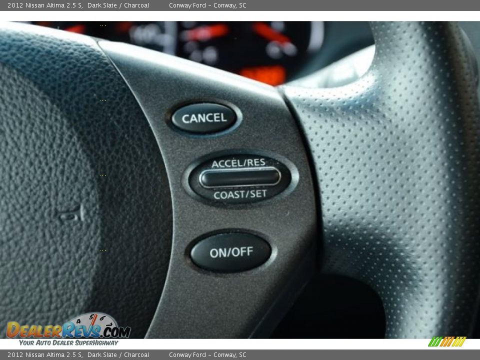 2012 Nissan Altima 2.5 S Dark Slate / Charcoal Photo #23