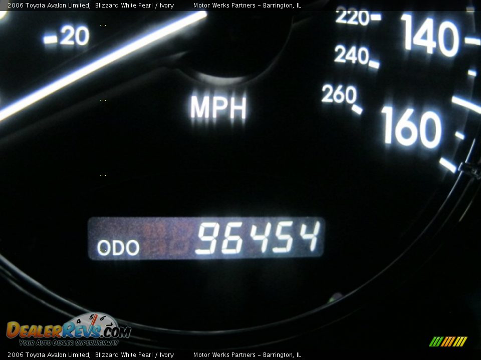 2006 Toyota Avalon Limited Blizzard White Pearl / Ivory Photo #29