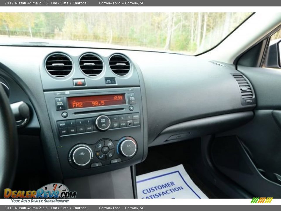 2012 Nissan Altima 2.5 S Dark Slate / Charcoal Photo #26