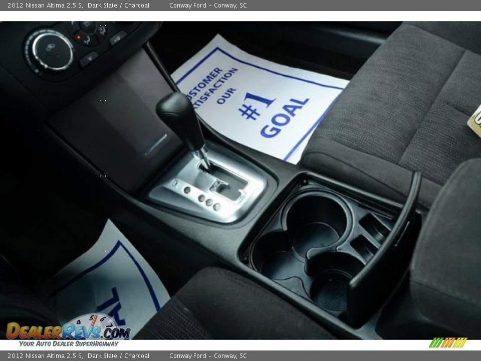 2012 Nissan Altima 2.5 S Dark Slate / Charcoal Photo #27