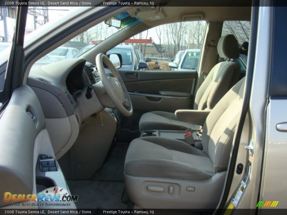 2008 Toyota Sienna LE Desert Sand Mica / Stone Photo #7