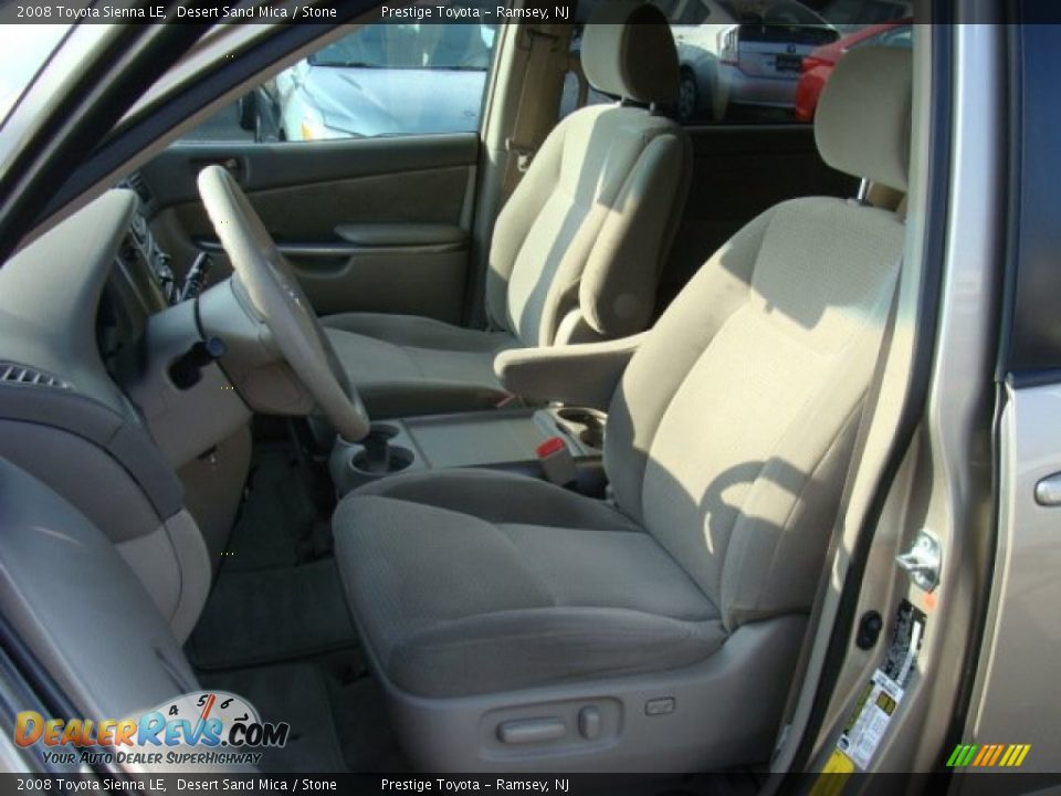 2008 Toyota Sienna LE Desert Sand Mica / Stone Photo #8