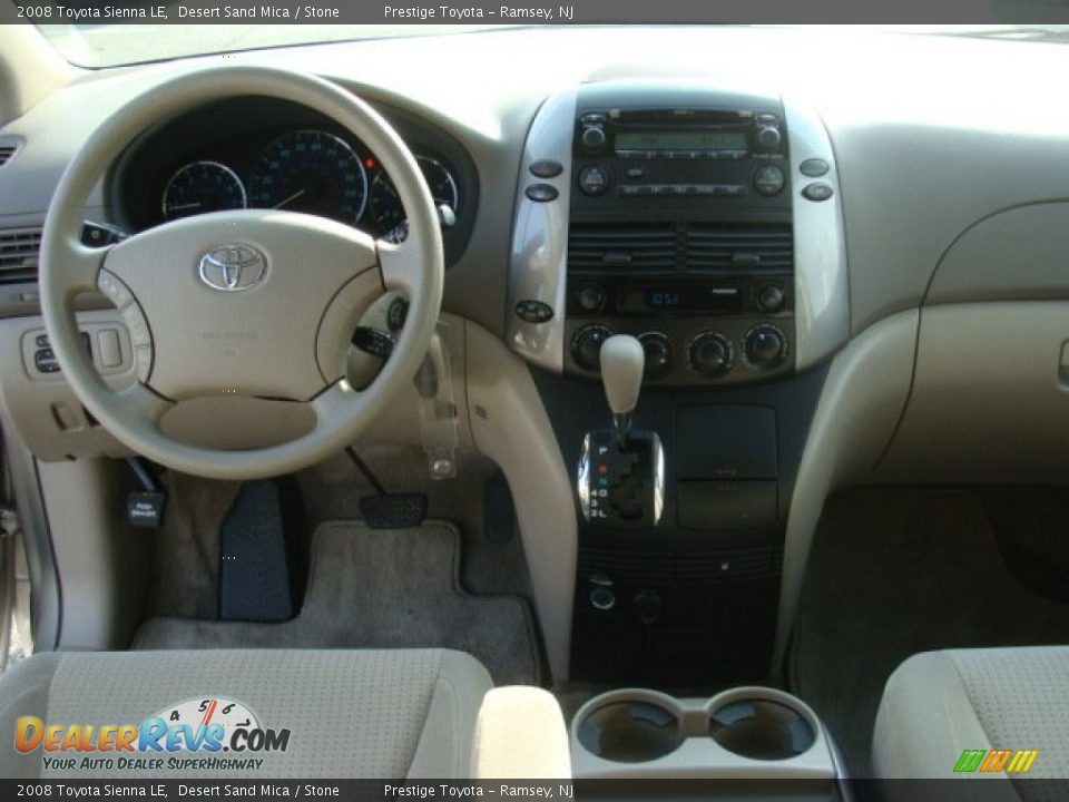 2008 Toyota Sienna LE Desert Sand Mica / Stone Photo #9