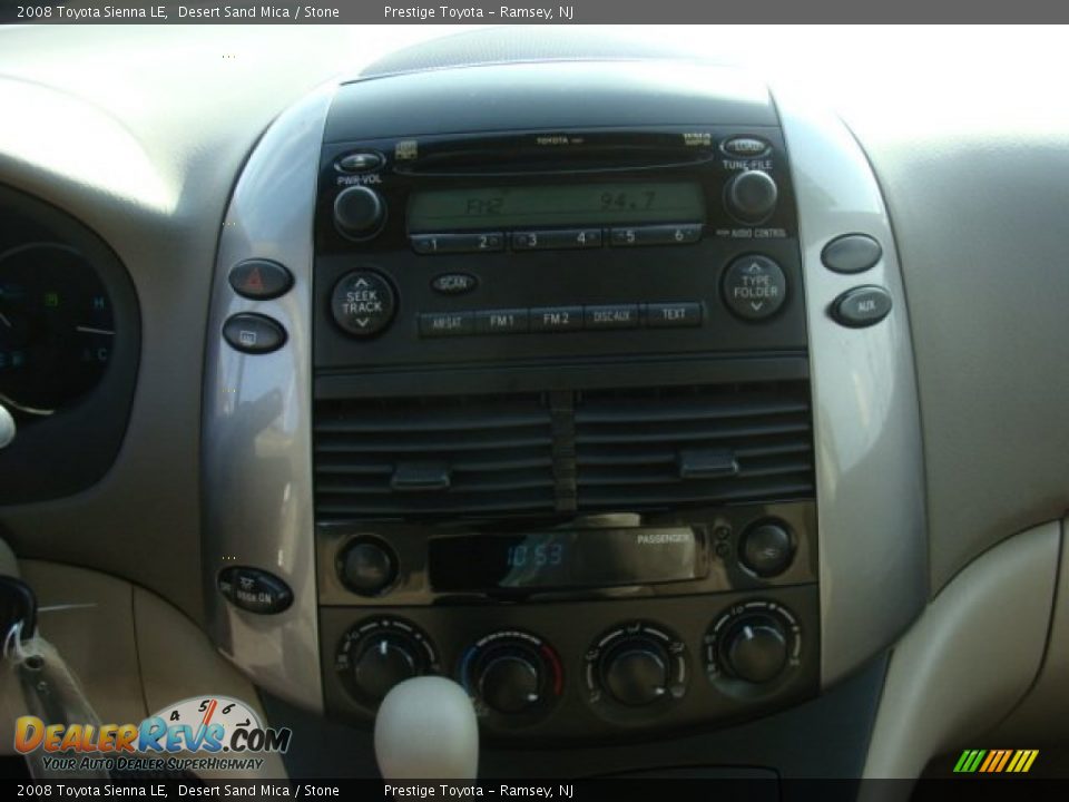 2008 Toyota Sienna LE Desert Sand Mica / Stone Photo #11