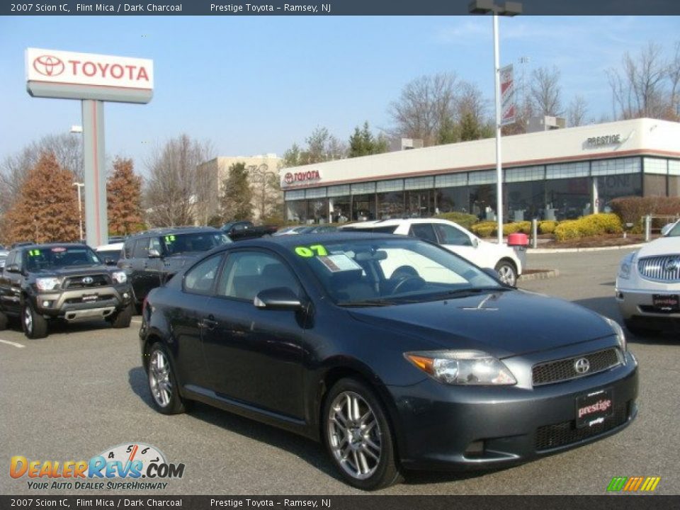 2007 Scion tC Flint Mica / Dark Charcoal Photo #1