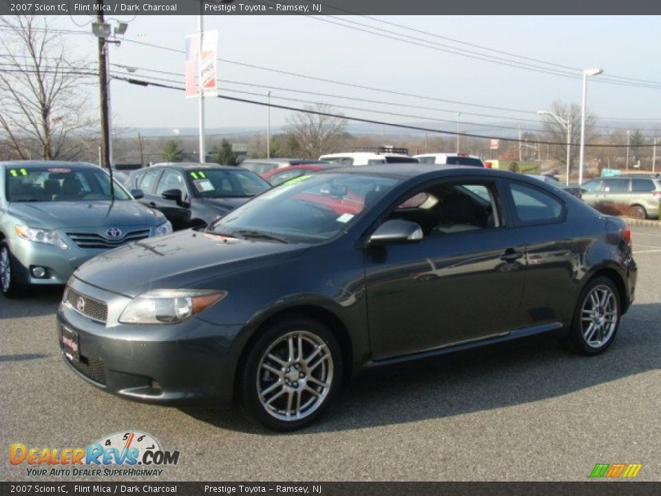 2007 Scion tC Flint Mica / Dark Charcoal Photo #3
