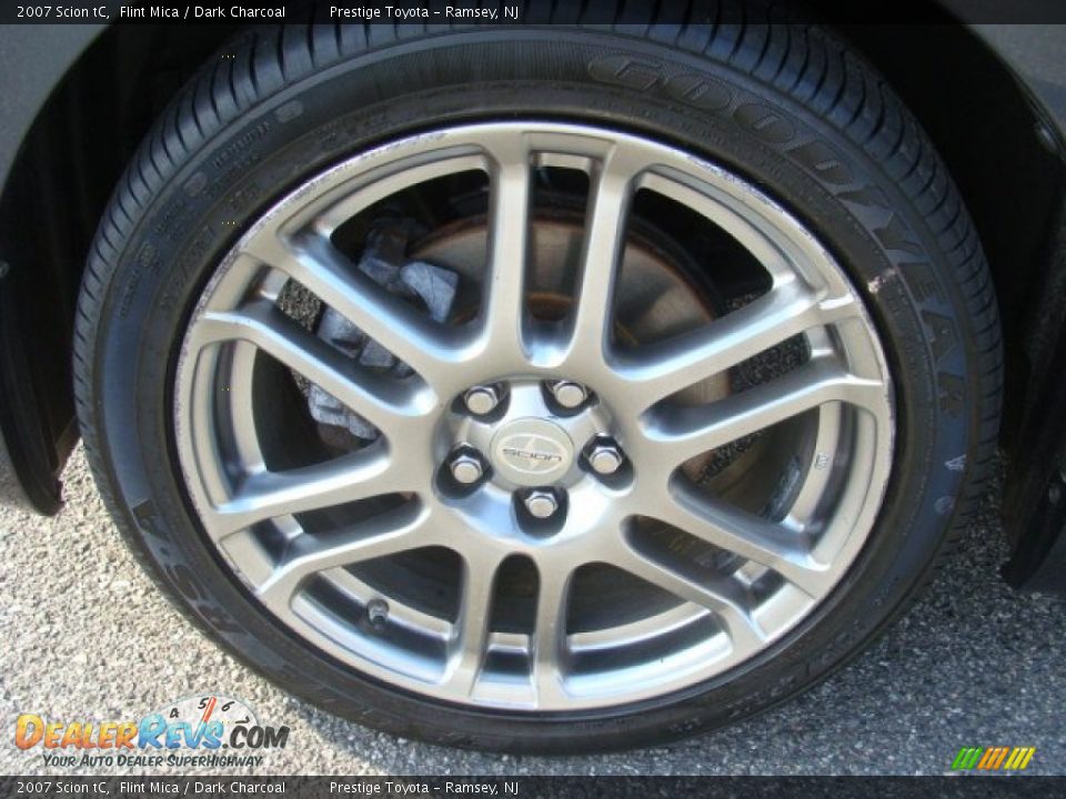 2007 Scion tC Flint Mica / Dark Charcoal Photo #14