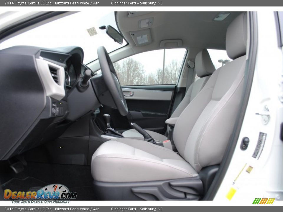 Front Seat of 2014 Toyota Corolla LE Eco Photo #8
