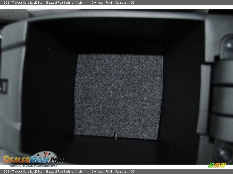 2014 Toyota Corolla LE Eco Blizzard Pearl White / Ash Photo #25