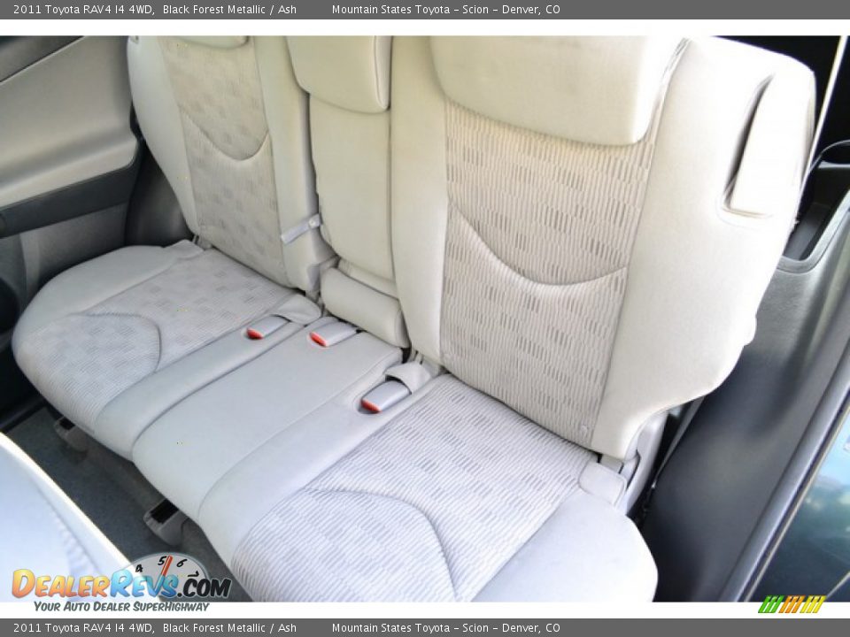 2011 Toyota RAV4 I4 4WD Black Forest Metallic / Ash Photo #20