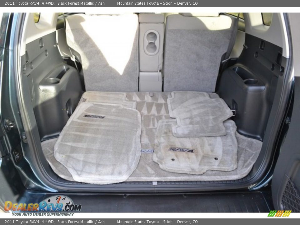 2011 Toyota RAV4 I4 4WD Black Forest Metallic / Ash Photo #23