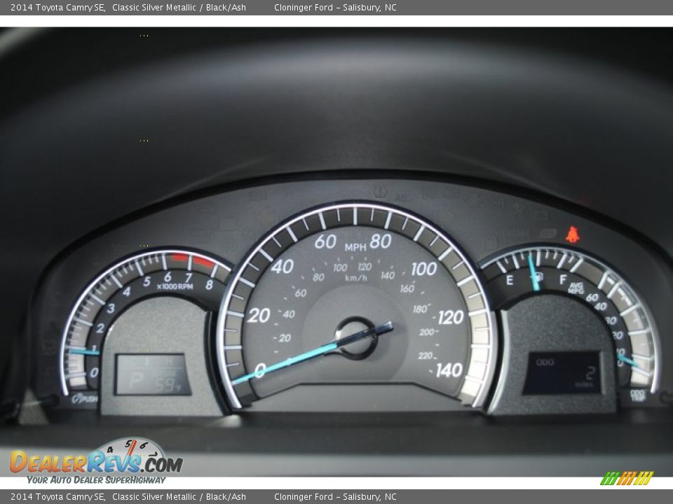 2014 Toyota Camry SE Classic Silver Metallic / Black/Ash Photo #16
