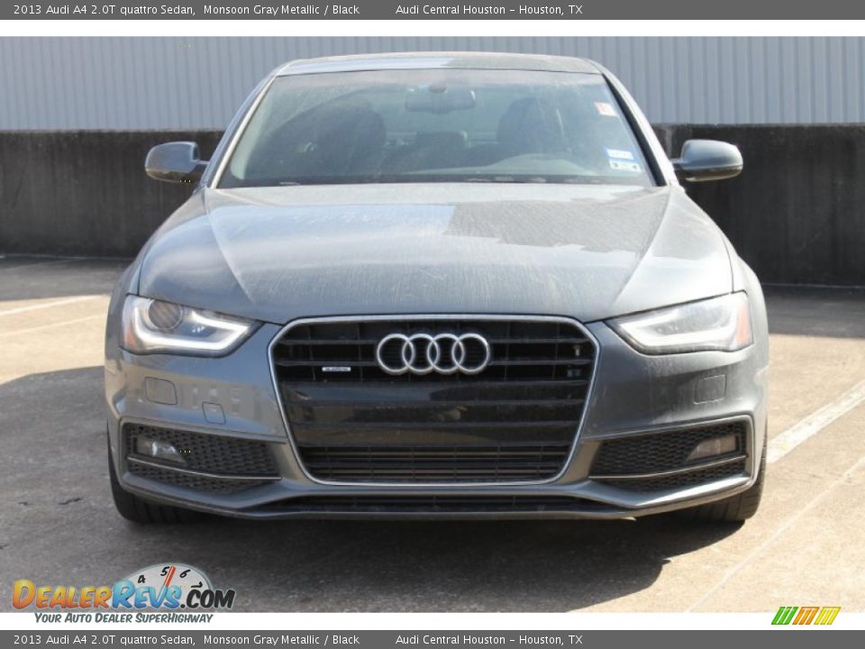 2013 Audi A4 2.0T quattro Sedan Monsoon Gray Metallic / Black Photo #2