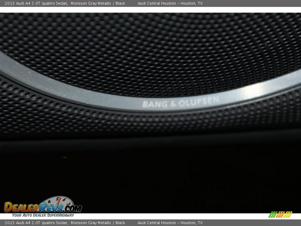 2013 Audi A4 2.0T quattro Sedan Monsoon Gray Metallic / Black Photo #15