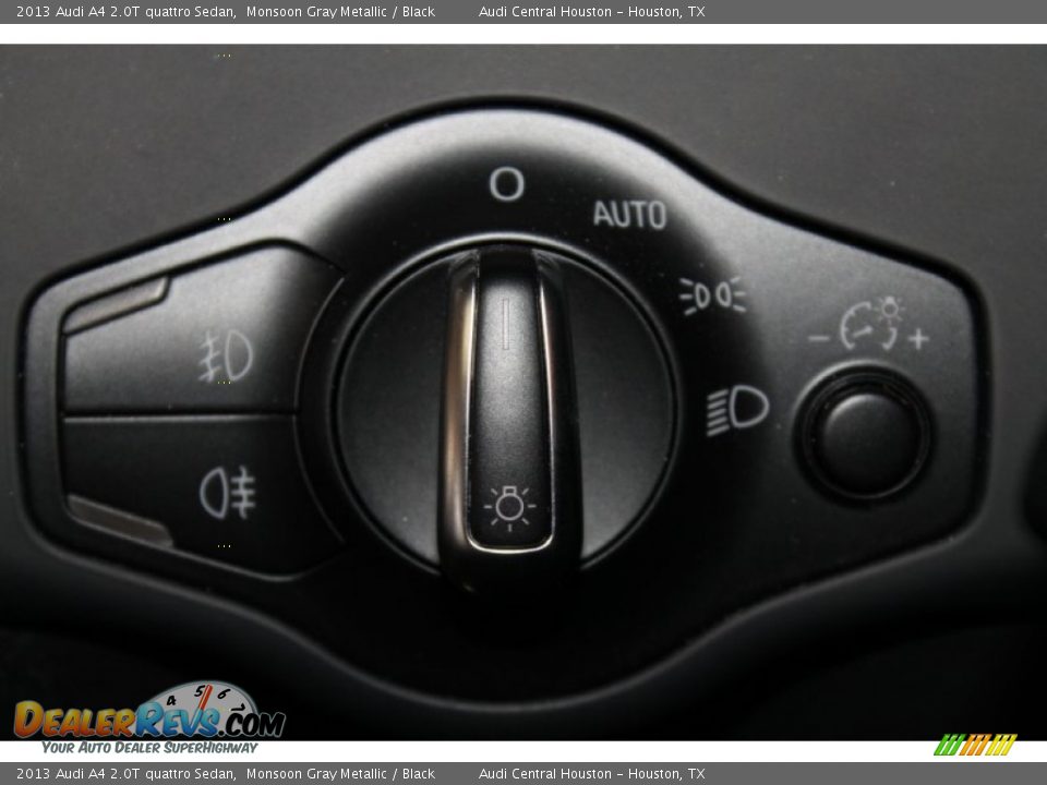 2013 Audi A4 2.0T quattro Sedan Monsoon Gray Metallic / Black Photo #18