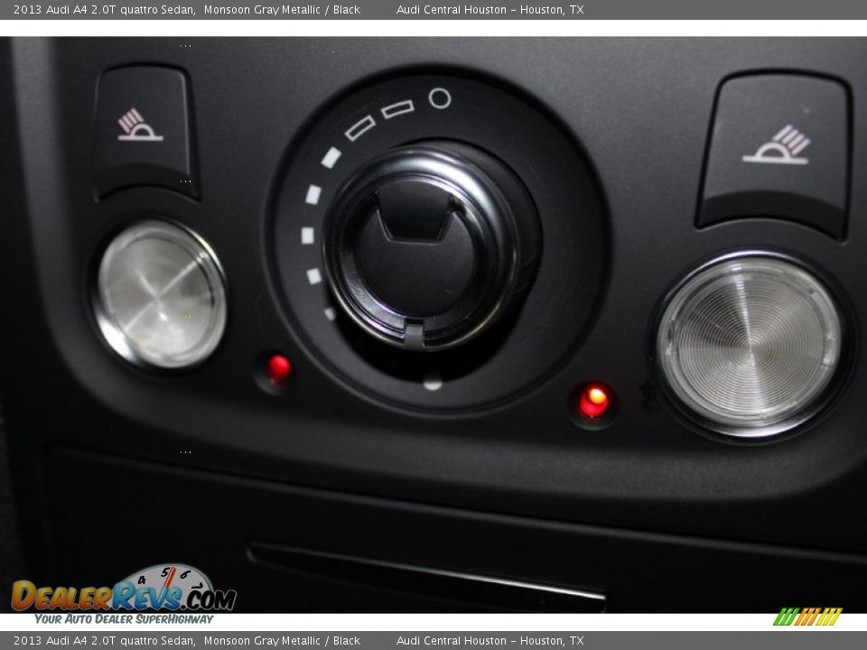 2013 Audi A4 2.0T quattro Sedan Monsoon Gray Metallic / Black Photo #20