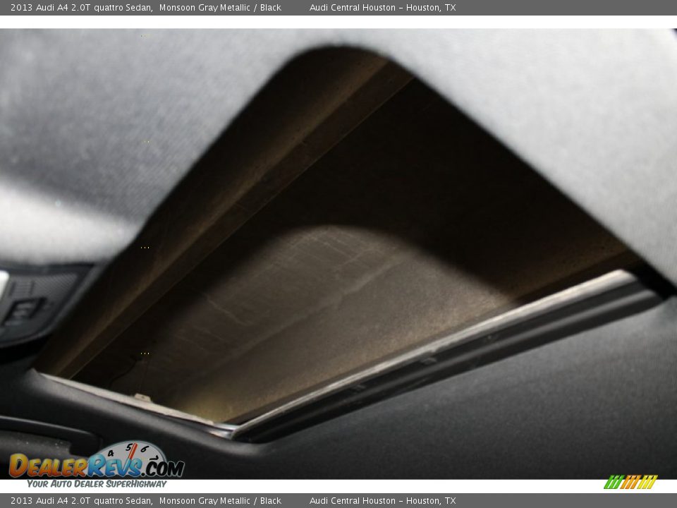 2013 Audi A4 2.0T quattro Sedan Monsoon Gray Metallic / Black Photo #21