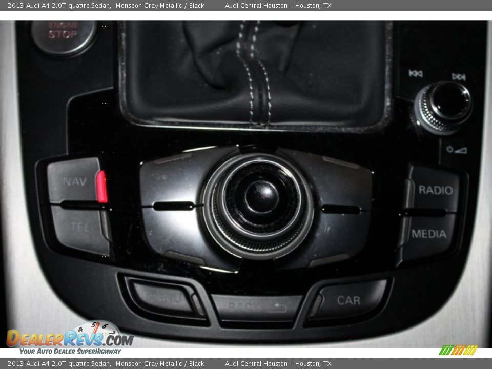 2013 Audi A4 2.0T quattro Sedan Monsoon Gray Metallic / Black Photo #29