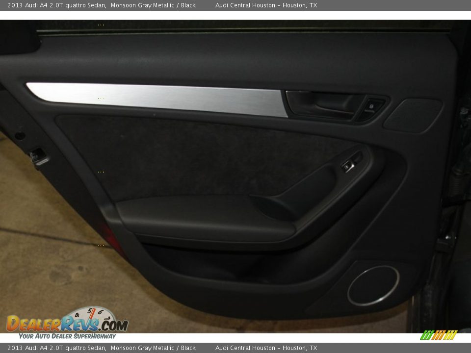 2013 Audi A4 2.0T quattro Sedan Monsoon Gray Metallic / Black Photo #30