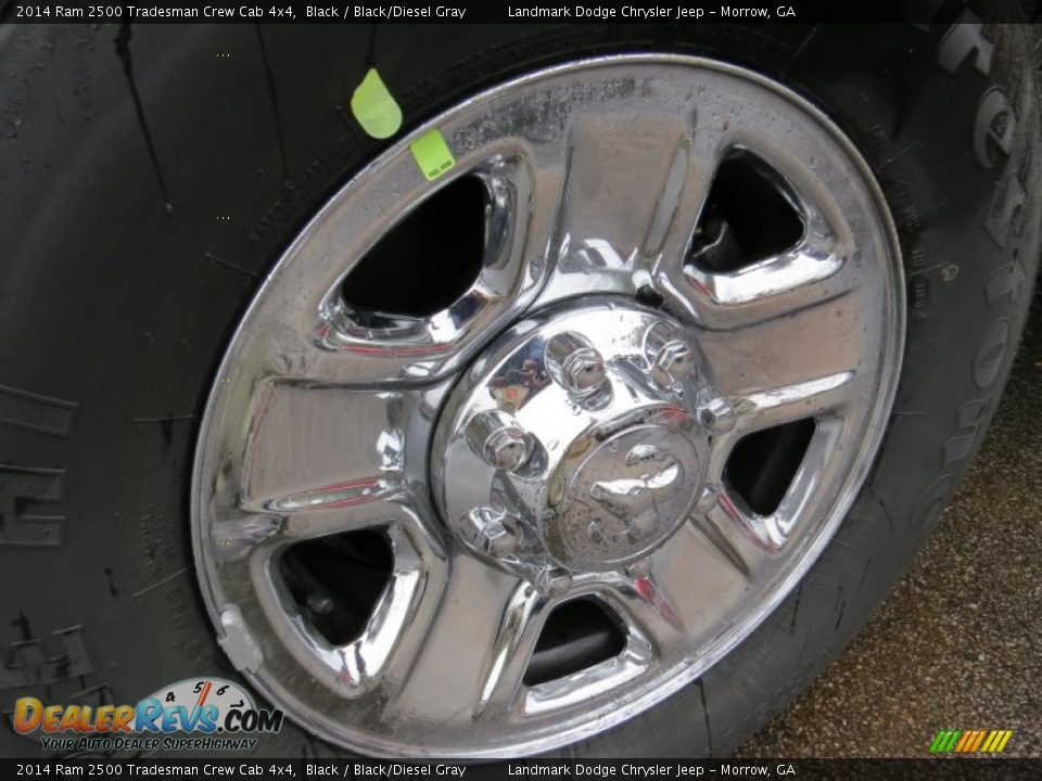 2014 Ram 2500 Tradesman Crew Cab 4x4 Black / Black/Diesel Gray Photo #5