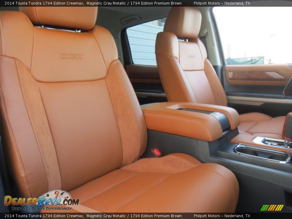 Front Seat of 2014 Toyota Tundra 1794 Edition Crewmax Photo #18