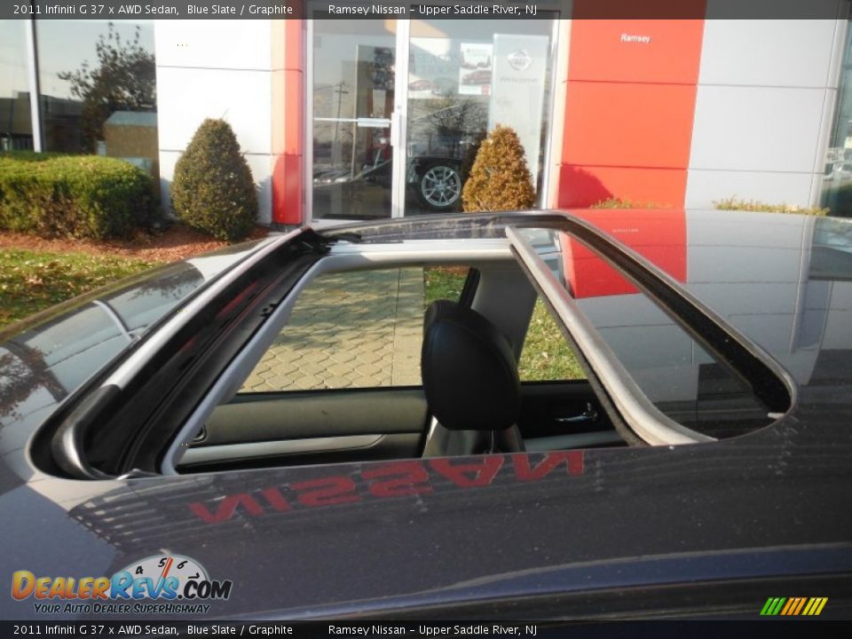 2011 Infiniti G 37 x AWD Sedan Blue Slate / Graphite Photo #3