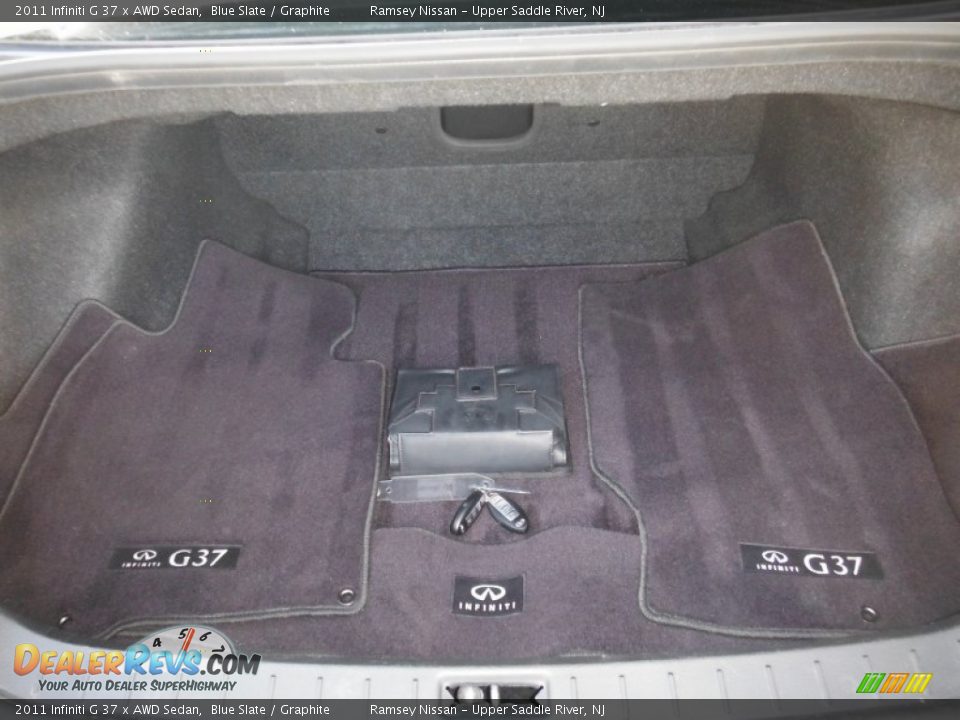 2011 Infiniti G 37 x AWD Sedan Blue Slate / Graphite Photo #6