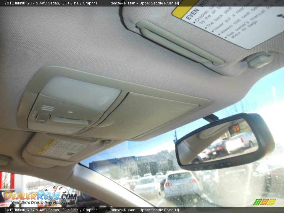 2011 Infiniti G 37 x AWD Sedan Blue Slate / Graphite Photo #20