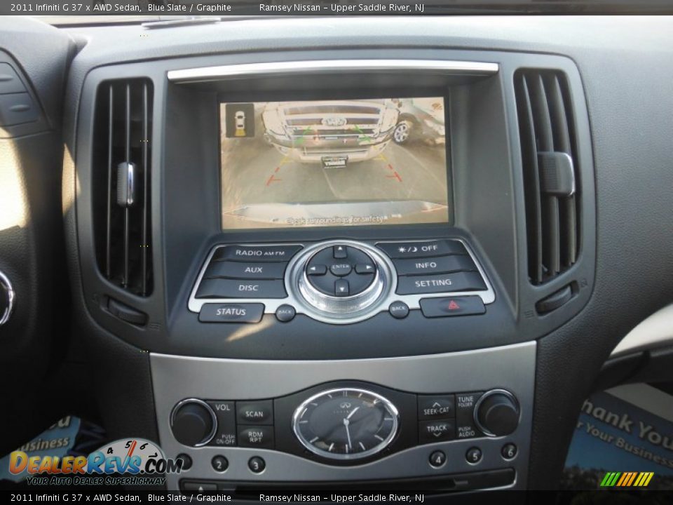 2011 Infiniti G 37 x AWD Sedan Blue Slate / Graphite Photo #26