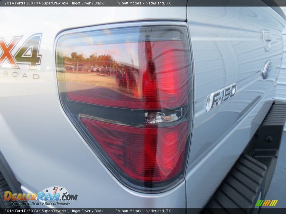 2014 Ford F150 FX4 SuperCrew 4x4 Ingot Silver / Black Photo #17