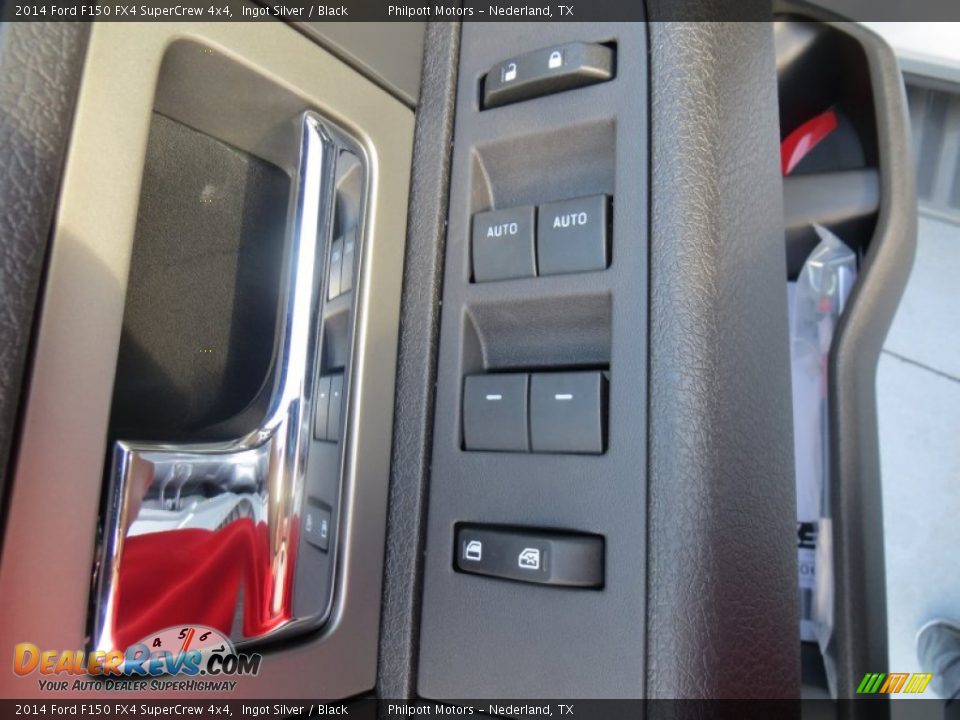 2014 Ford F150 FX4 SuperCrew 4x4 Ingot Silver / Black Photo #26