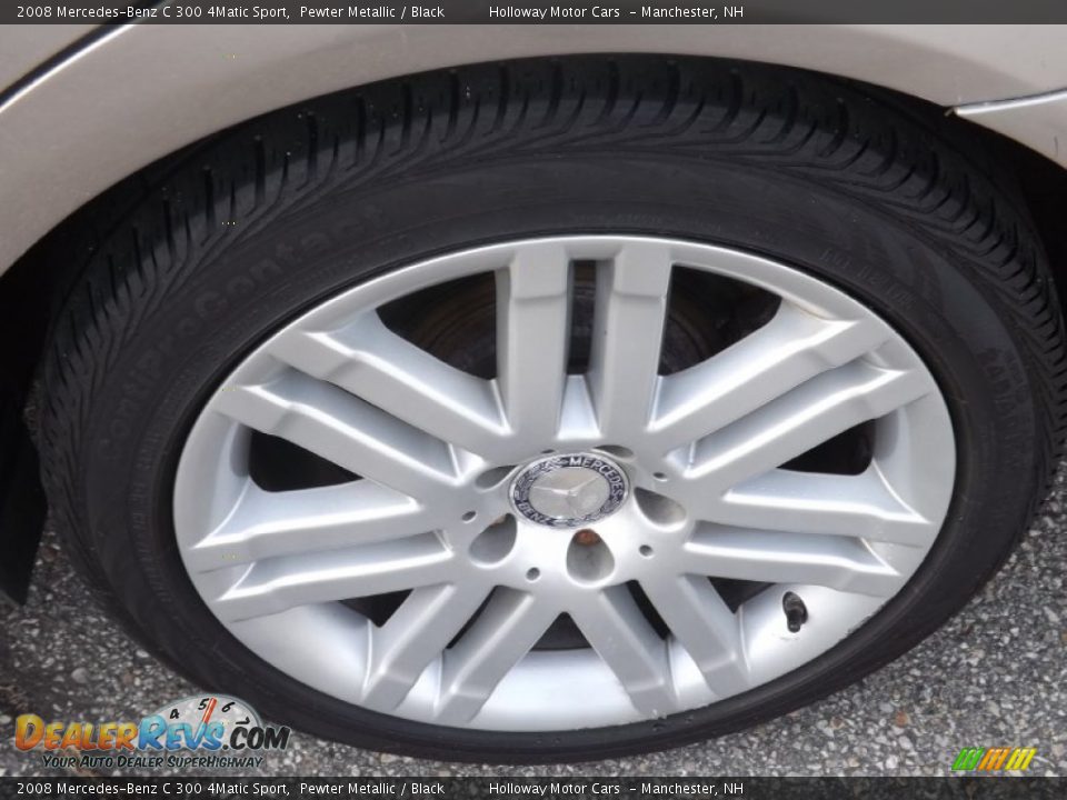 2008 Mercedes-Benz C 300 4Matic Sport Pewter Metallic / Black Photo #5