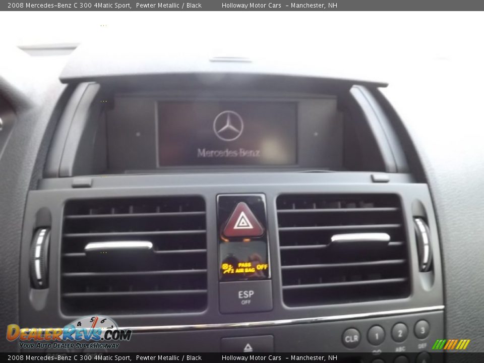 2008 Mercedes-Benz C 300 4Matic Sport Pewter Metallic / Black Photo #8