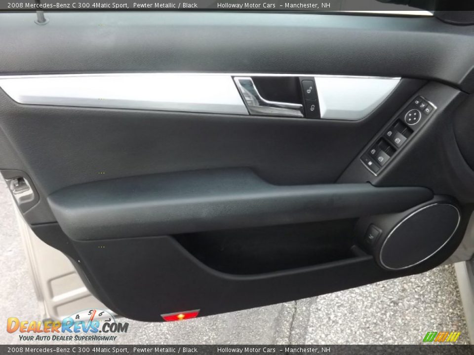 2008 Mercedes-Benz C 300 4Matic Sport Pewter Metallic / Black Photo #11