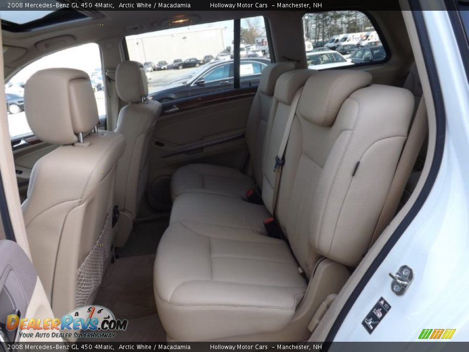 2008 Mercedes-Benz GL 450 4Matic Arctic White / Macadamia Photo #6