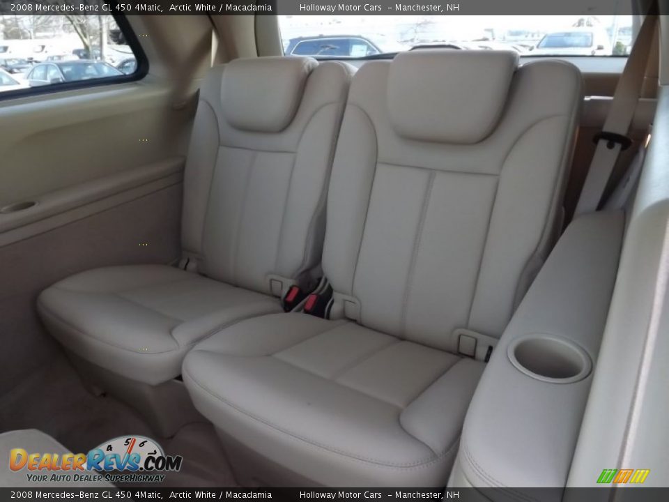2008 Mercedes-Benz GL 450 4Matic Arctic White / Macadamia Photo #7