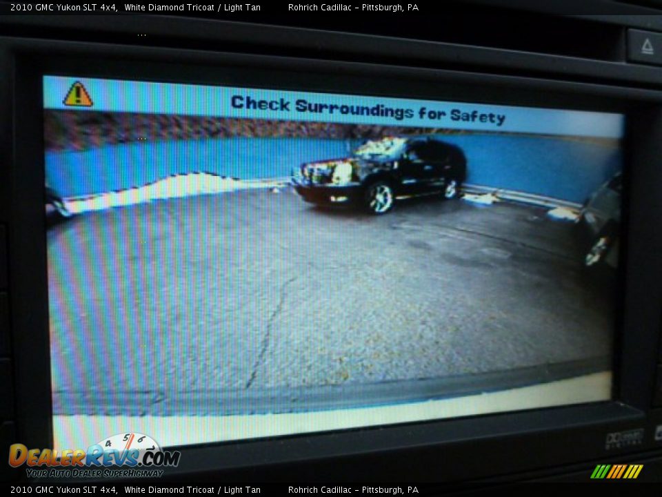 2010 GMC Yukon SLT 4x4 White Diamond Tricoat / Light Tan Photo #23
