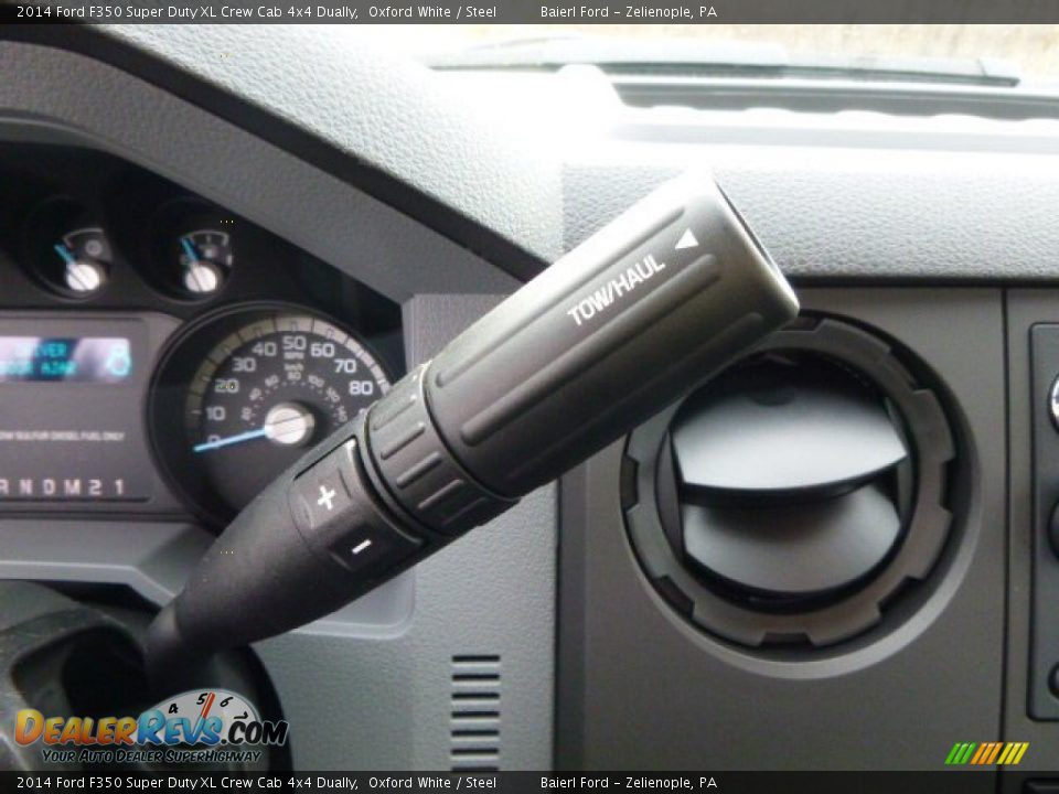 2014 Ford F350 Super Duty XL Crew Cab 4x4 Dually Oxford White / Steel Photo #18