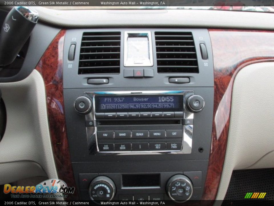 2006 Cadillac DTS Green Silk Metallic / Cashmere Photo #14