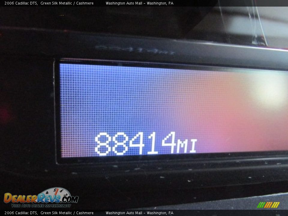 2006 Cadillac DTS Green Silk Metallic / Cashmere Photo #20