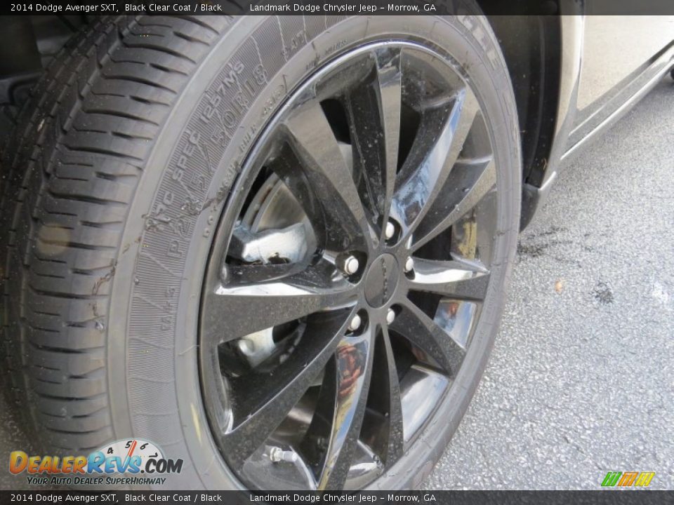 2014 Dodge Avenger SXT Black Clear Coat / Black Photo #5
