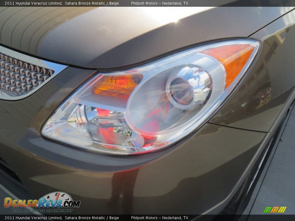 2011 Hyundai Veracruz Limited Sahara Bronze Metallic / Beige Photo #9