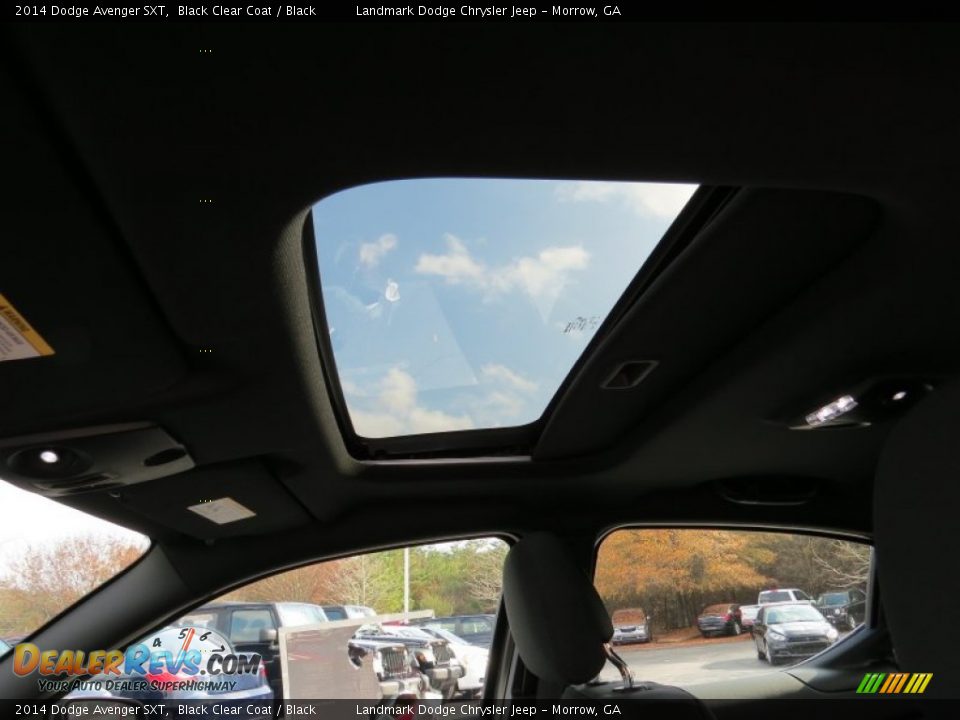 2014 Dodge Avenger SXT Black Clear Coat / Black Photo #9