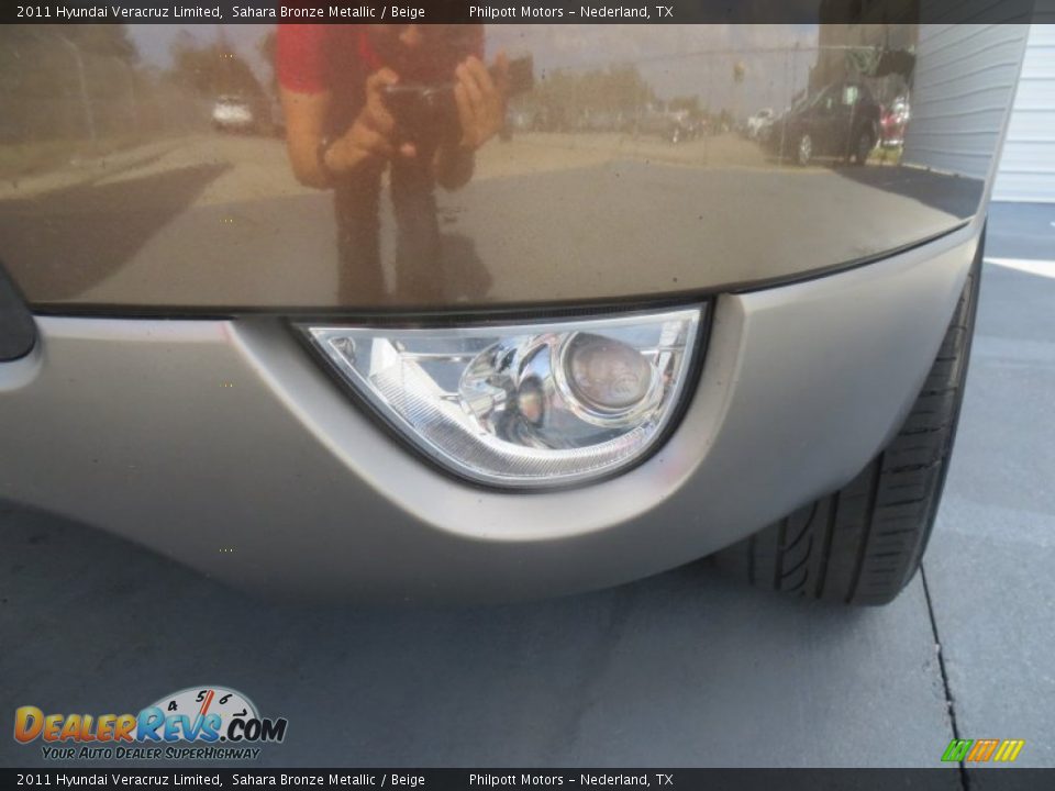 2011 Hyundai Veracruz Limited Sahara Bronze Metallic / Beige Photo #10
