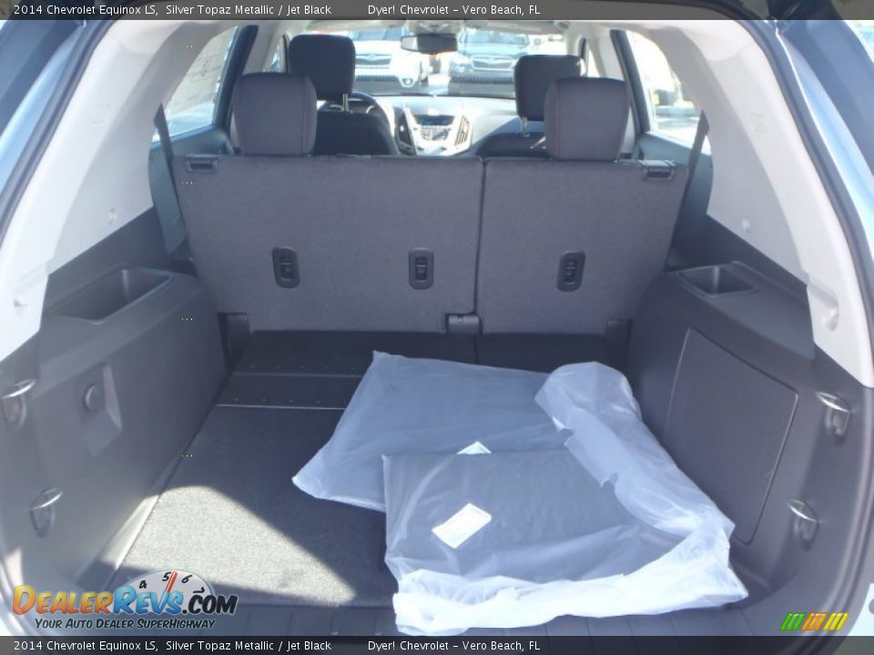 2014 Chevrolet Equinox LS Silver Topaz Metallic / Jet Black Photo #5
