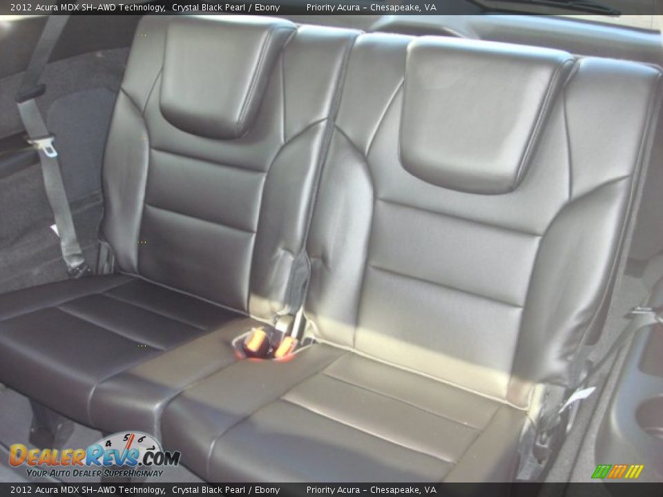 2012 Acura MDX SH-AWD Technology Crystal Black Pearl / Ebony Photo #13