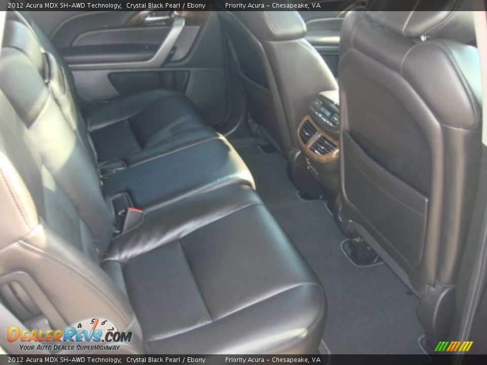 2012 Acura MDX SH-AWD Technology Crystal Black Pearl / Ebony Photo #15