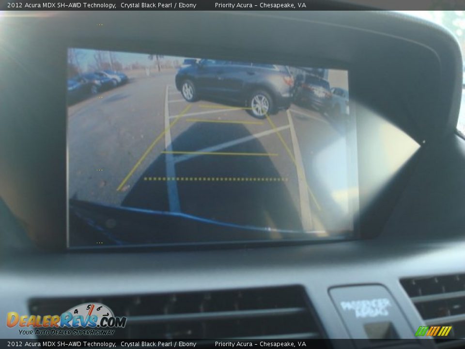 2012 Acura MDX SH-AWD Technology Crystal Black Pearl / Ebony Photo #20