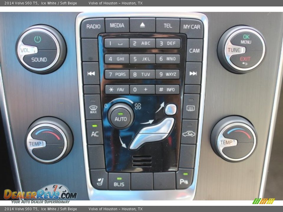 2014 Volvo S60 T5 Ice White / Soft Beige Photo #20